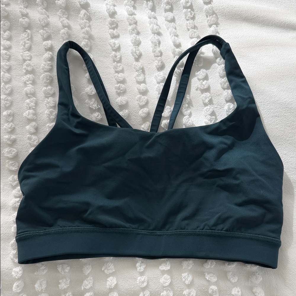 Lululemon Athletica Deep Teal Sports Bra